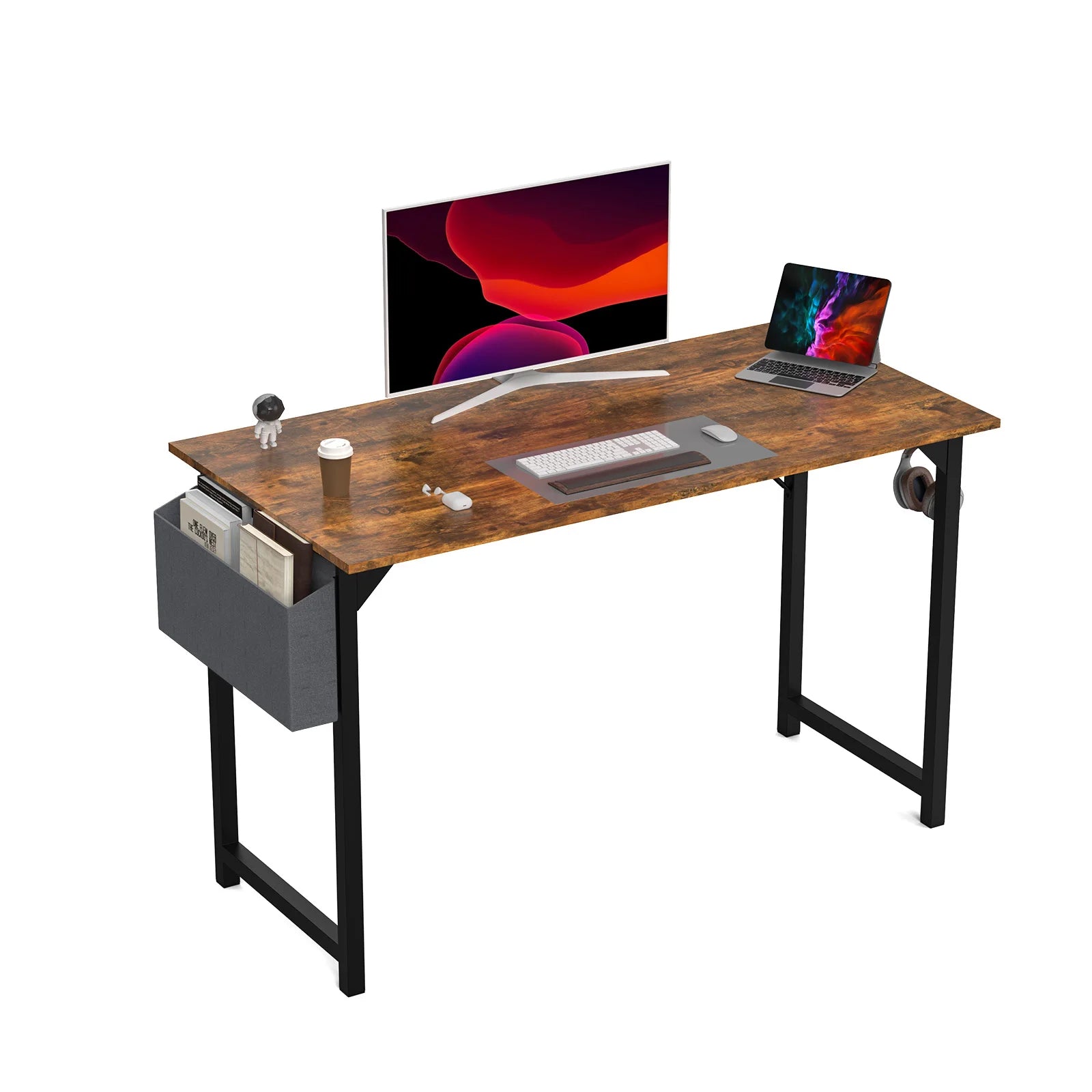 JHK Computer Desk, Modern Writing Study Office Gaming Table